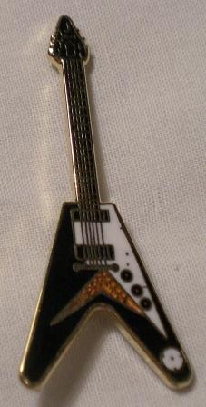 Flying V Guitar Pin